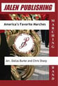 America's Favorite Marches Marching Band sheet music cover